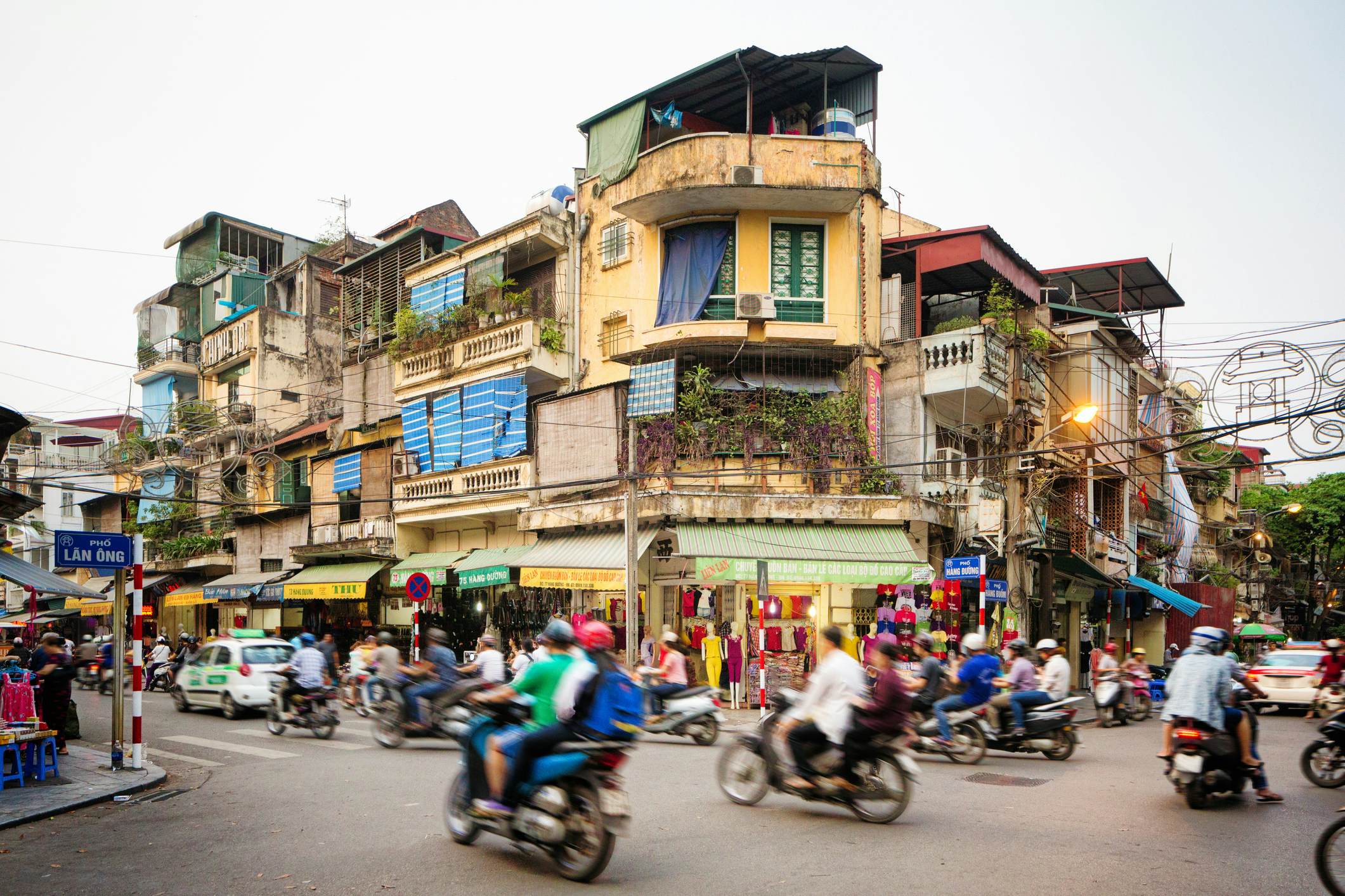 A conner of Ha Noi, Viet Nam